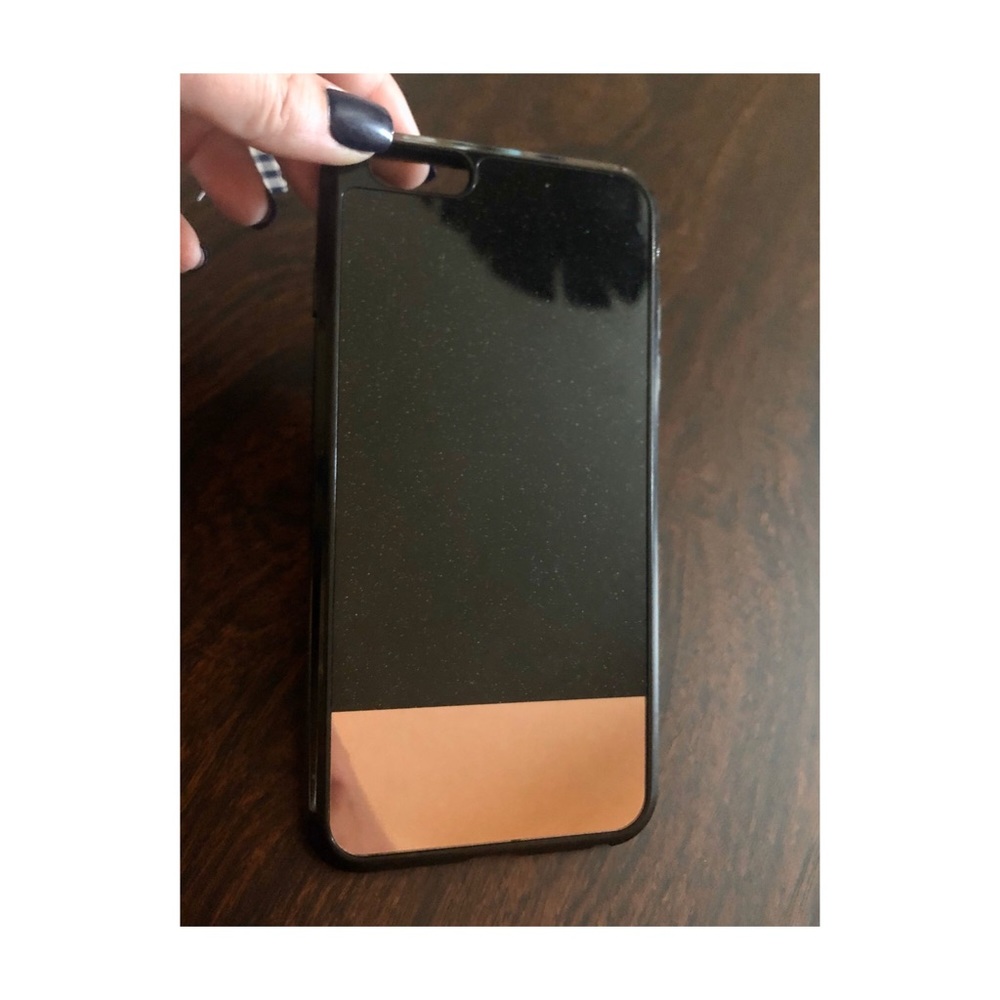 Black and gold iPhone 8plus phone case